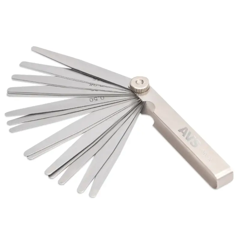 Набор щупов для регулировки зазора 20 шт. (0,05-1,00 мм) AVS GB-20