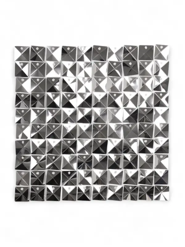 Панель с пайетками для фотозоны 30*30 см серебро Панель с пайетками для фотозоны 30*30 см серебро