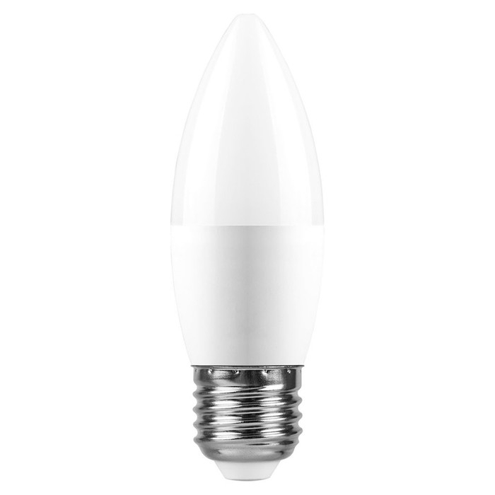 Лампа светодиодная FERON LB-770, C37, E27, 11 Вт, 230 В, 6400 К, 955 Лм, 220°, 111 х 37 мм