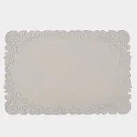 Набор салфеток сервировочных на стол Доляна, 2 шт., 45&times;30 см, бежевый