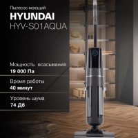 Пылесос моющий HYV-S01AQUA 2-в-1 19000Па