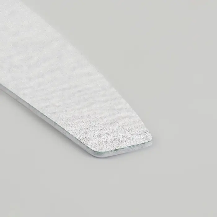 Сменные файлы для пилки, на вспененной основе, лодочка, 100 грит, 18 см, фасовка 10 шт., серые