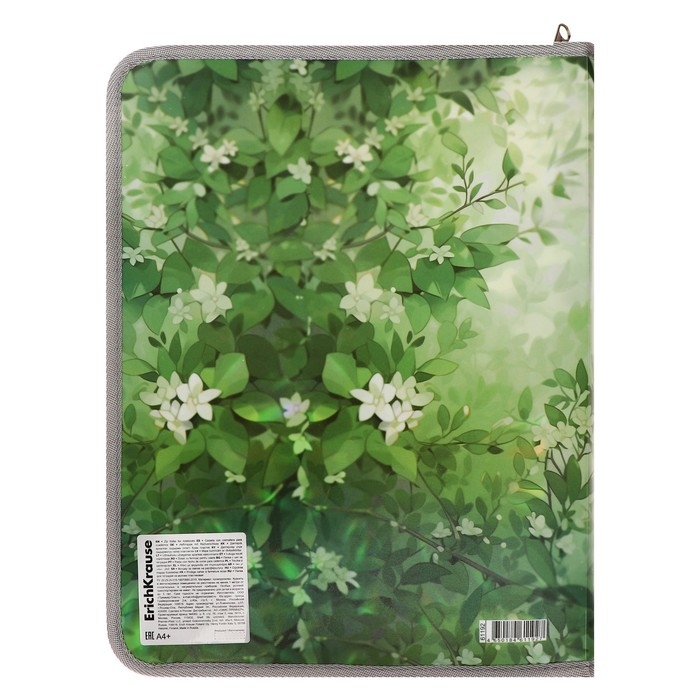 Папка для тетрадей на молнии А4+, 550 мкм, ErichKrause "Manga (Pistachio)", до 300 листов