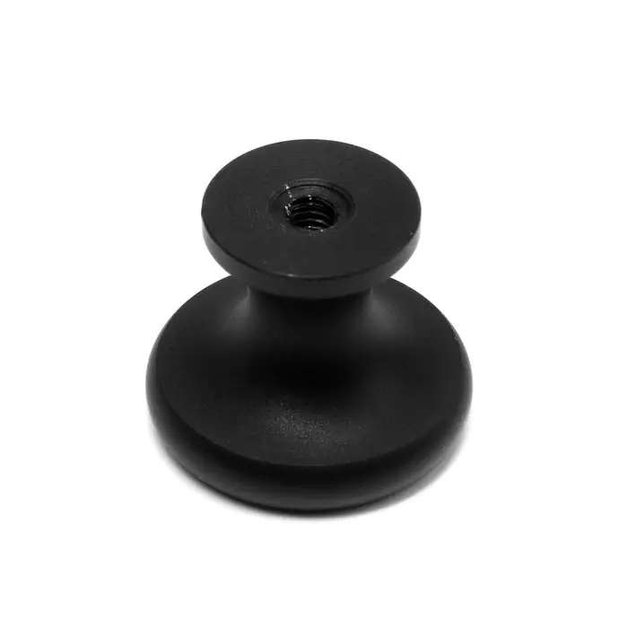 Ручка-кнопка CAPPIO PK320, d=24 мм, цвет черный