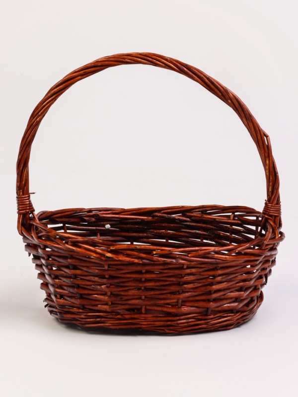 Набор корзин плетеных 50х42х15, 43х36х14, 37х30х12, 32х24х10, 26х20х9 см