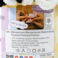 Плюшевая пряжа для вязания руками ALIZE, Puffy color, 100% микрополиэстер, 9 м/100 г, (6450)