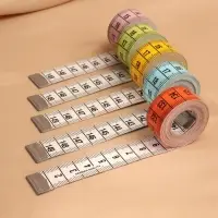 Сантиметровая лента TEIRA, 150 см&times;1.9 см, (см/см), разноцветная