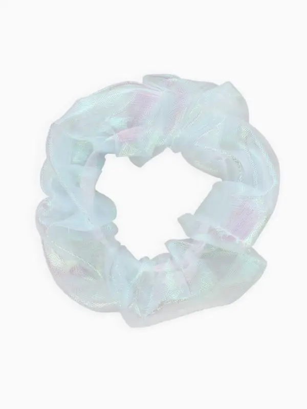 Резинка для волос «Перламутр» голубая, Холодное сердце Резинка для волос «Перламутр» голубая, Холодное сердце