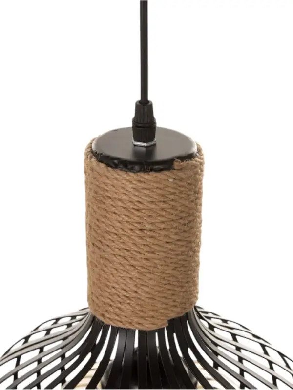 Светильник &laquo;Клубок&raquo; 1&times;40 Вт Е27 черный 28&times;28&times;28 см