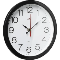 Часы настенные круг d=22см, корпус черный Классика арт.2222-328