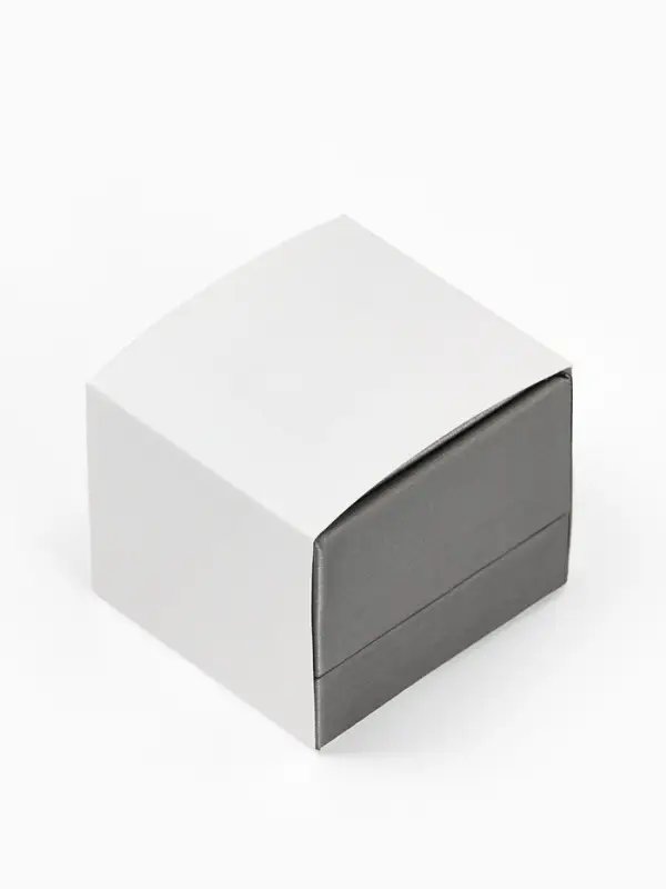 Футляр под кольцо &laquo;Квадро&raquo; классический, 6.5&times;6&times;5.5 см, серый