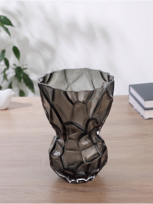 Ваза стекло настольная  Ваза стекло настольная "Мэнди" 20х14 см