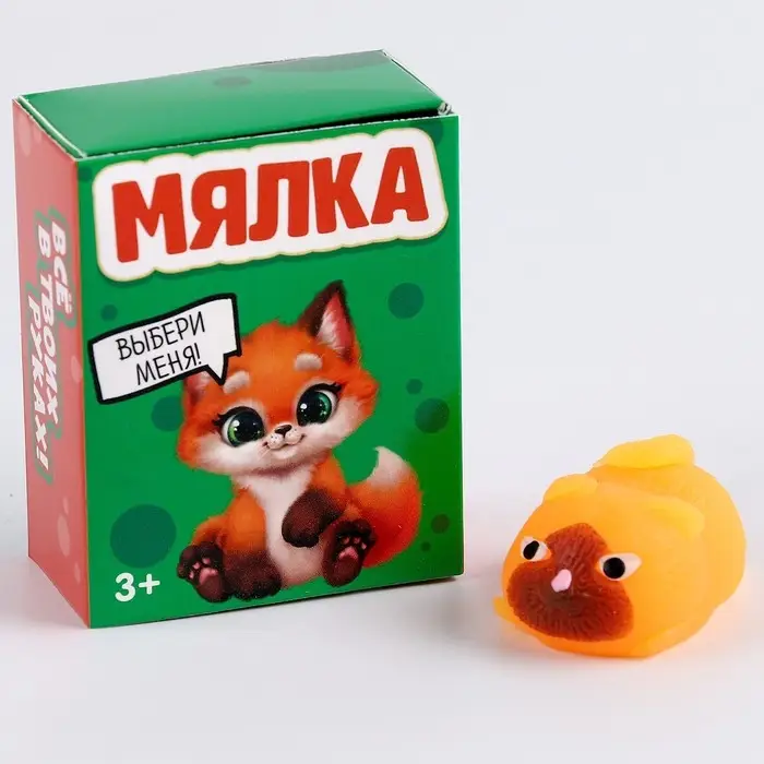 Антистресс сквиш мялка в коробочке «Питомцы» Антистресс сквиш мялка в коробочке «Питомцы»