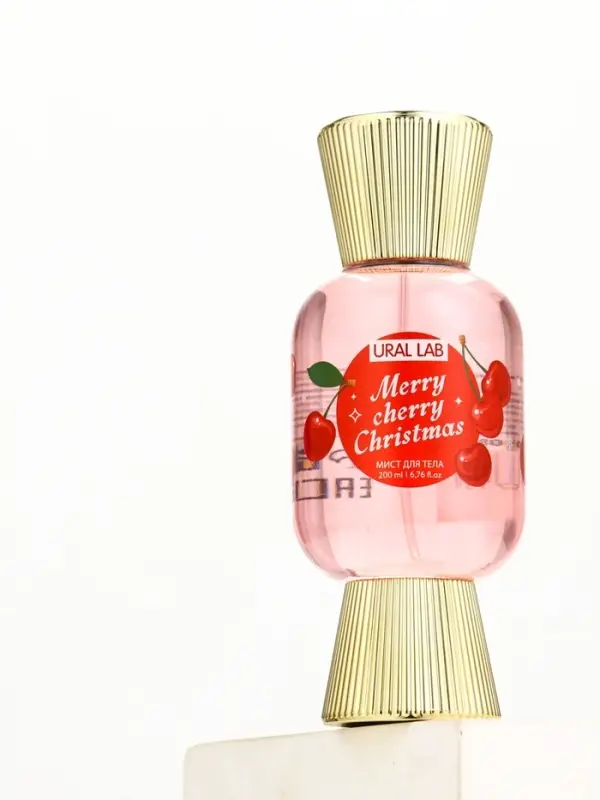 Мист парфюмированный для тела, аромат: рождественская вишня, 200 мл, URAL LAB