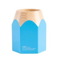 Подставка-стакан для канц принадлежностей Deli E9145 в ассортименте