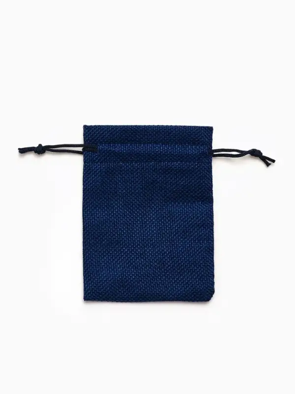 Мешочек подарочный «Льняной» 9×12, синий Мешочек подарочный «Льняной» 9×12, синий
