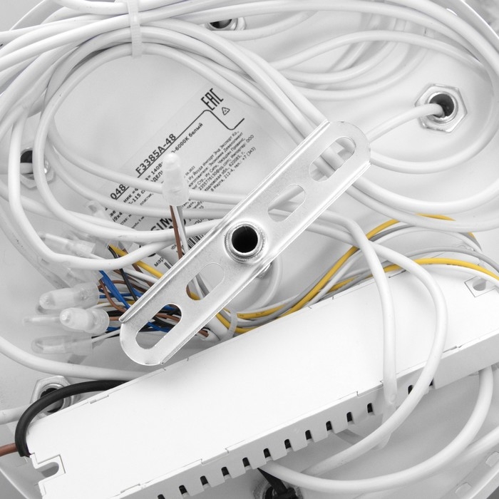 Светильник с ПДУ Светильник с ПДУ "Фиора" LED 140Вт 3000-6000К белый 49х49х15-115 см