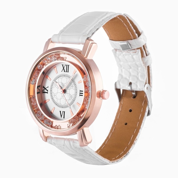 Часы наручные кварцевые женские Часы наручные кварцевые женские "Фелиция", циферблат d-3.2 см, золото