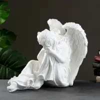 Фигурка светящаяся в темноте &laquo;Ангел-дева сидя&raquo;, 45&times;28&times;36 см