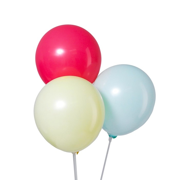 Шар латексный 10" &laquo;Макарун&raquo;, набор 100 шт., цвета МИКС