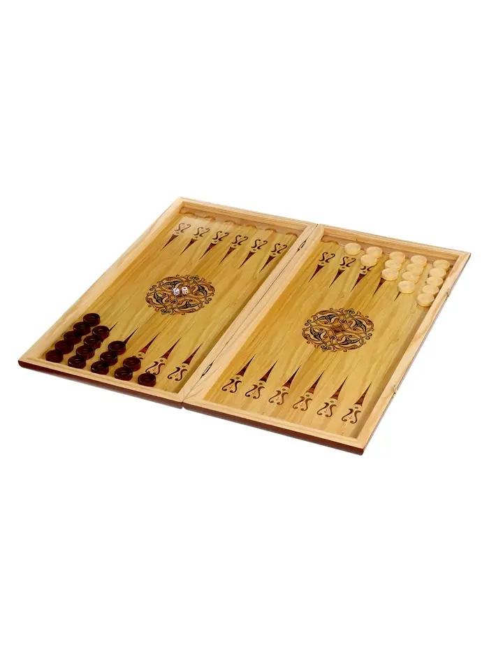 Нарды деревянные Огненная лошадь Нарды деревянные Огненная лошадь