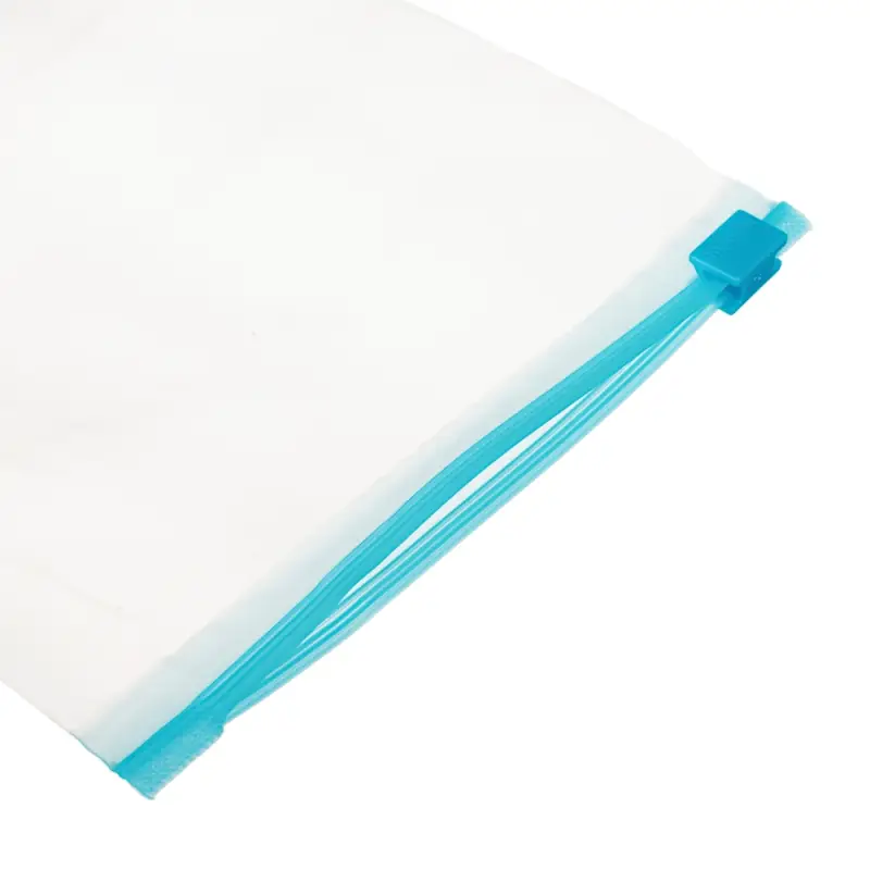 Пакеты с замком-слайдером тм VETTA, 15х20см, 50мкм, 1 литр, полиэтилен, 16шт