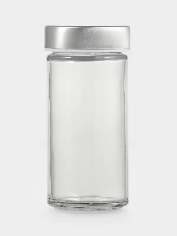 Набор для специй на подставке &laquo;Хай-тек&raquo;, 90 мл, 33&times;6.7&times;10.5 см, 4&times;9.5 см, 6 шт., стекло