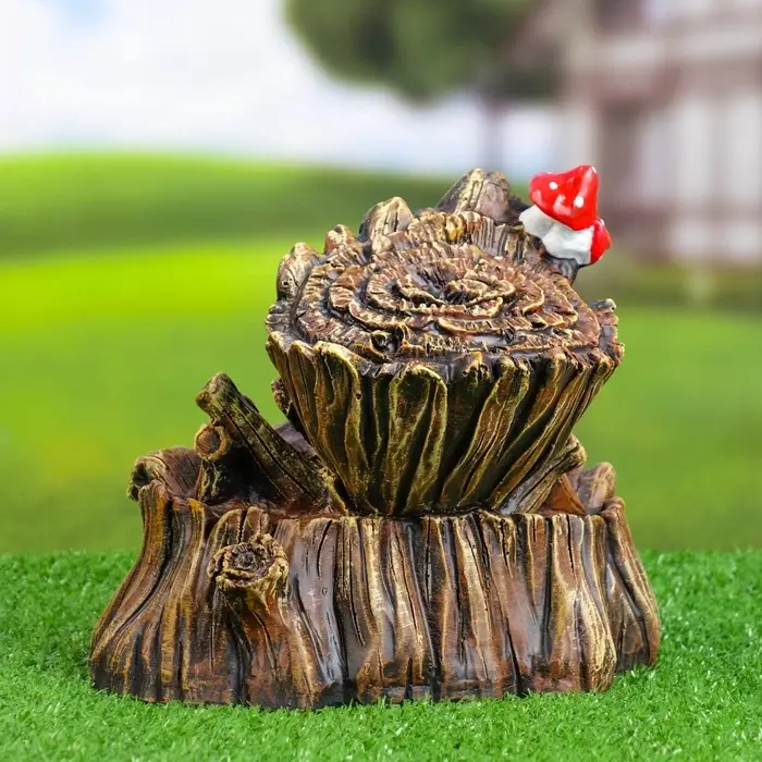 Садовая фигура из полистоуна &laquo;Лесовичок&raquo;, 20&times;14&times;19 см