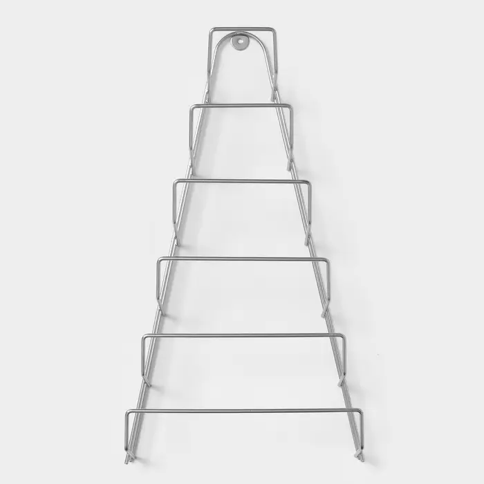 Подставка для крышек подвесная, 23&times;7&times;42 см, хром