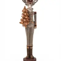 Фигурка &laquo;Олень с ёлочкой&raquo;, 5.5&times;4.2&times;20.5 см