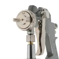 Краскораспылитель пневматический ТУНДРА, до 4 бар, сопло 1.5 мм, нижний бачок 1 л