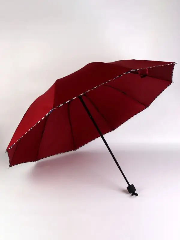 Зонт механический &laquo;Алистер&raquo;, 4 сложения, 10 спиц, R=52/60 см, d=104 см, МИКС