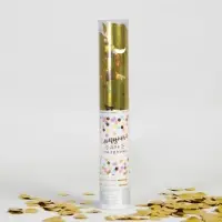 Хлопушка пневматическая &laquo;Яркий взрыв эмоций&raquo;, 30 см, золотая