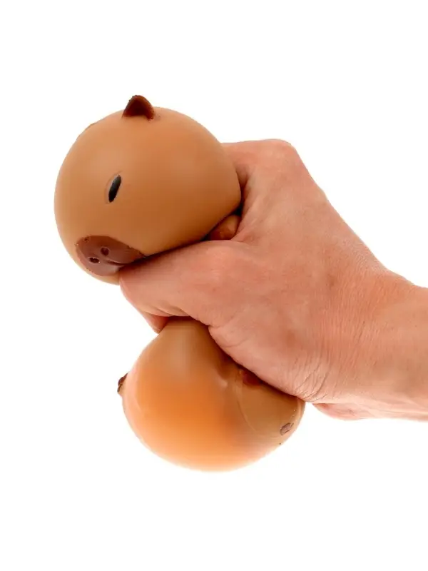 Антистресс игрушка &laquo;Капибара&raquo;, мялка с пастой