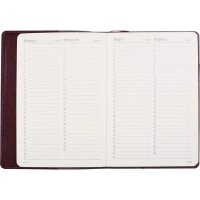 Ежедневник полудатированный коричн,A5,152х222мм,416 стр,Br.V.PROFY 3-073/03