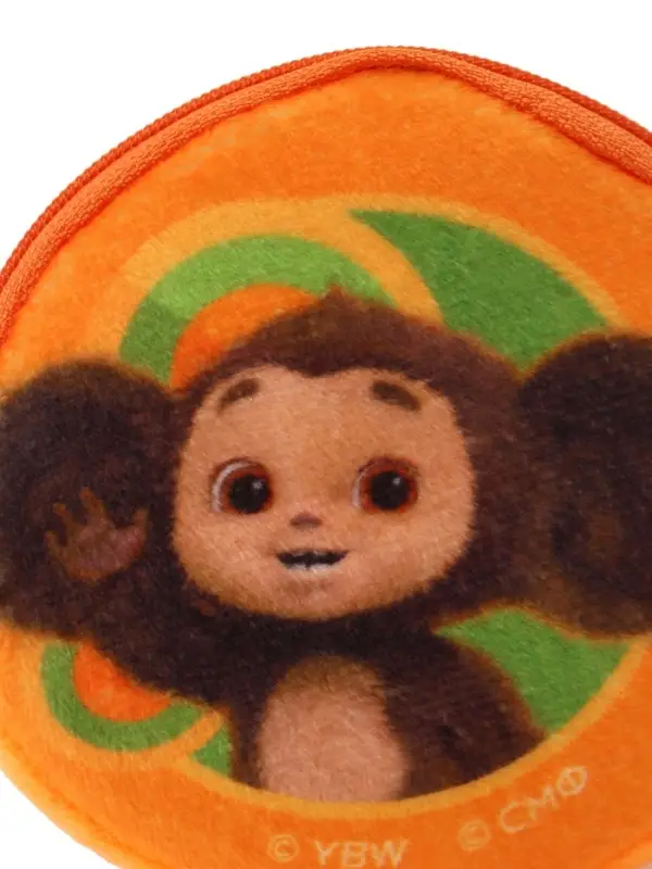 Кошелек детский плюшевый &laquo;Чебурашка&raquo; 9&times;9&times;1