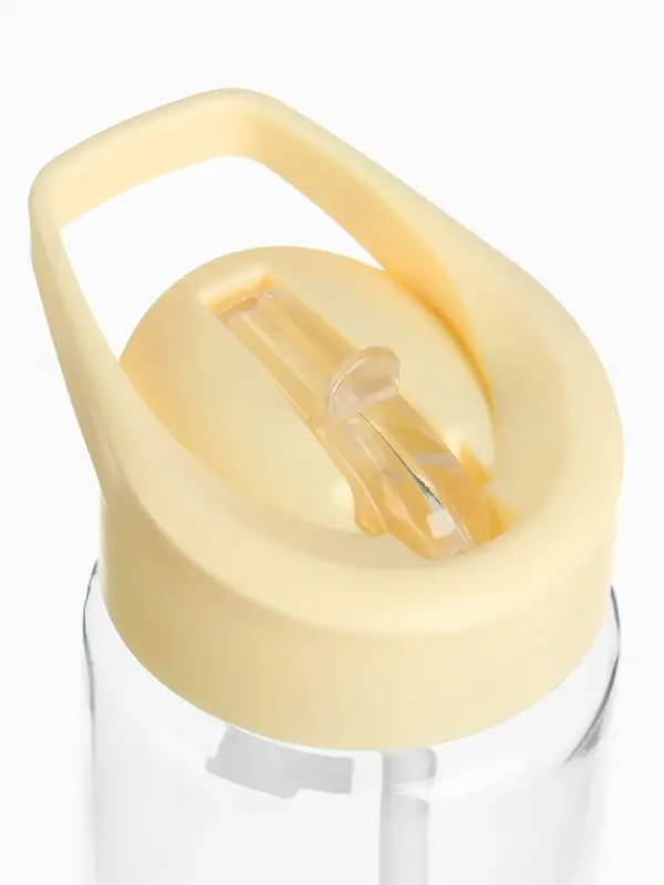 Поильник детский с трубочкой &laquo;Зайка&raquo;, 350 мл., бежевый Mum&Baby