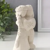 Фигура «Оберег неразлучники», 14×8×5.5 см, натуральный