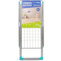 Сушилка для белья Nika 18м СБ1 серый, напольная