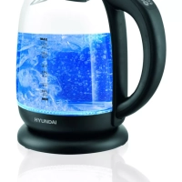 Чайник HYK-S3809 1.7л. 2200Вт черный
