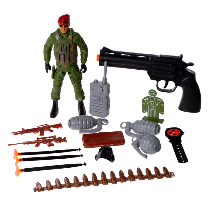 Набор военного «Альфа», цвет МИКС Набор военного «Альфа», цвет МИКС