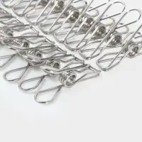 Набор прищепок бельевых металлических 20 шт