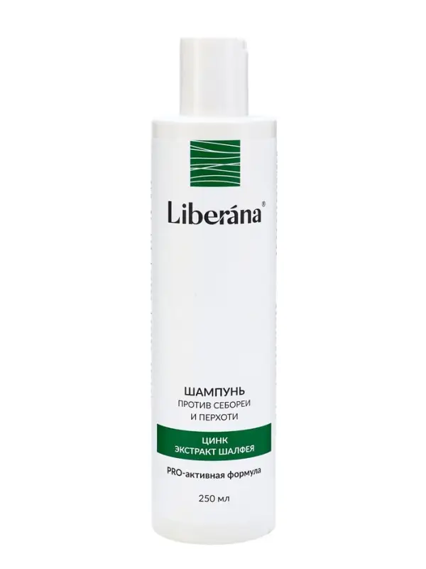 Шампунь Liberana против себореи и перхоти, 250 мл