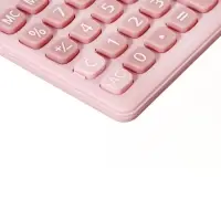 Калькулятор карманный, 08-разрядный, корпус розовый