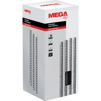 Пружины для переплета пластиковые  14мм черные 100шт/уп