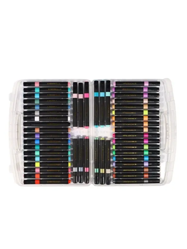 Набор маркеров акриловых, 48 цветов, в пластиковом пенале