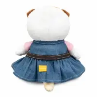 Мягкая игрушка &laquo;Кошечка Ли-Ли baby в сарафане деним&raquo;, 20 см