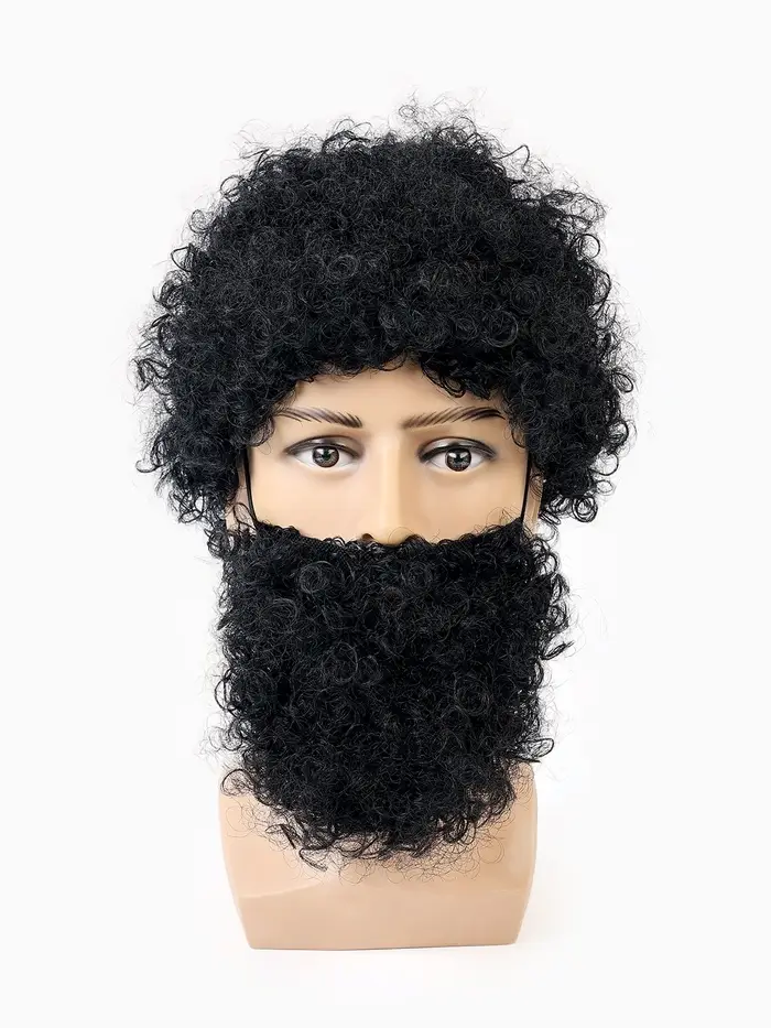 Карнавальный парик с бородой Карнавальный парик с бородой