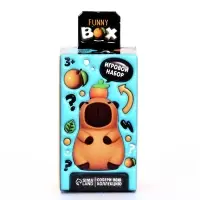 Игрушка - сюрприз Funny box WOOW TOYS &laquo;Капибарочки&raquo;: детский брелок, наклейки