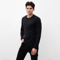 Лонгслив мужской MIST Men's casual размер 50, черный